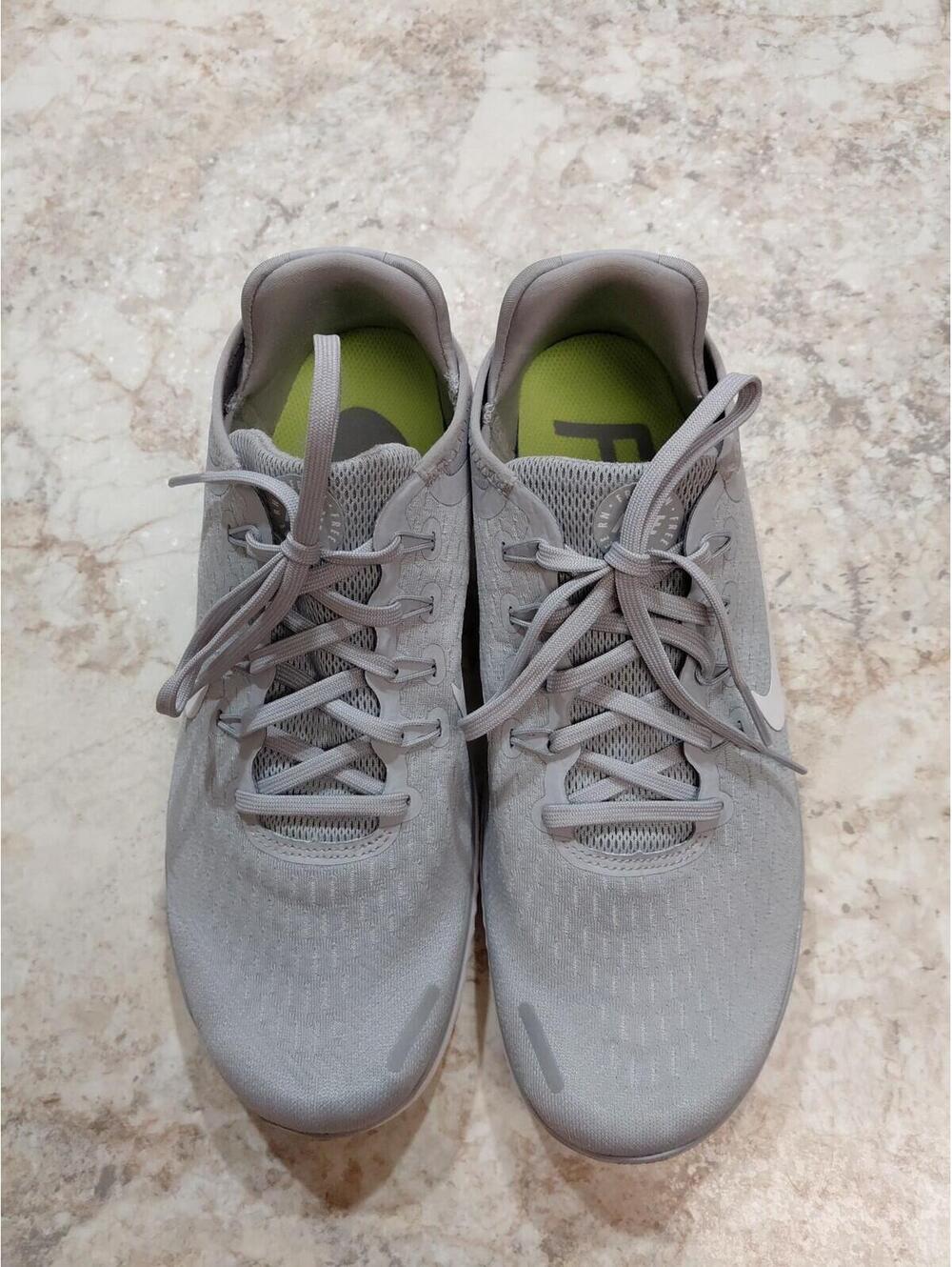 Nike Women's Free RN 2024 Wolf Grey Wht Running Shoes Sizes 9.5 942836-003 EUC